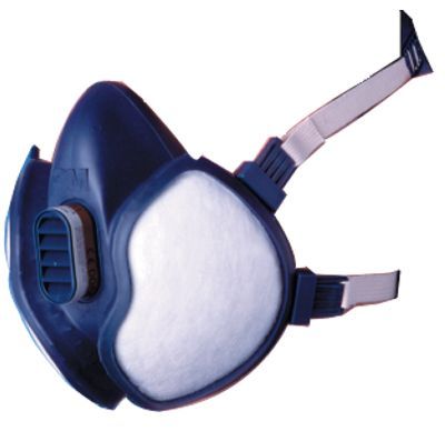 1/2 masque jetable av filtre a2p3 3m BUISARD - 717862