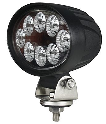 Phare de travail oval 8 led 1600lm large agriled BUISARD - 724717