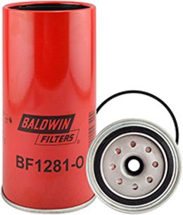 Séparateur primaire pour carburant/eau rotatif avec port ouvert pour impuretés BALDWIN -BF1281-O