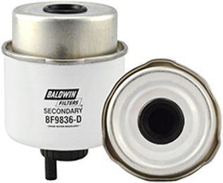 Élément de filtre à carburant secondaire avec drain BALDWIN -BF9836-D