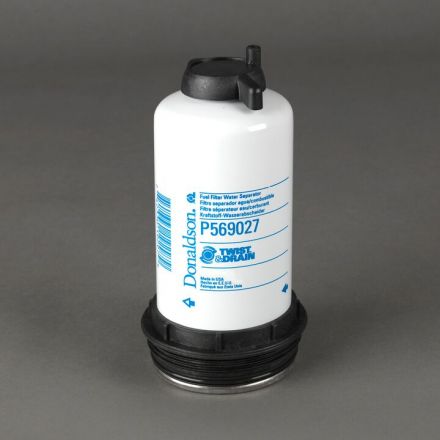 Filtre à carburant séparateur d'eau à visser twist&drain DONALDSON - P569027