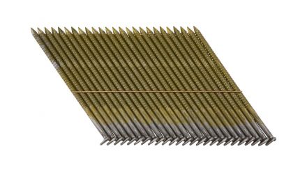 Pointes en bande métal 34° crantées 2.8x50mm DEWALT - DNW28R50E
