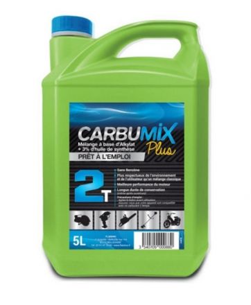 CARBURANT CARBUMIX+ 2TEMPS 2,6% 5L ALKYLAT - 1634