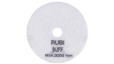 Disque diamant polissage et poncage a sec 100 mm buff blitres RUBI - 62977