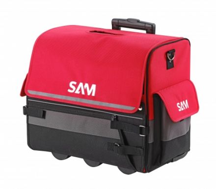 Valise textile de 33 litres avec trolley SAM OUTILLAGE - BAG7N