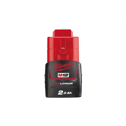 Batterie 2.0 Ah M12 MILWAUKEE Red lithium B2 - 4932430064
