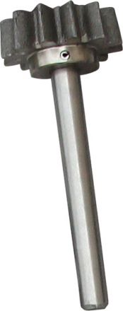 Qiilu Pignon en métal Pignon de scooter électrique à 11 dents trou H plaque  de pignon de pédalier pour chaîne T8F
