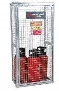 Cage pour bouteilles de gaz  gorrila gas cage ggc3 -  900x500x1800ARMORGARD - GGC3