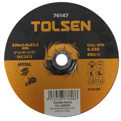 Disque a tronconner dep.230x3x22mm (76147)        TOLSEN - 100324
