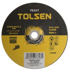 Disque pierre dep.230x6x22mm (76327)              TOLSEN - 100328