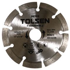 Disque diamant 10mm 125x2x22mm (76703)            TOLSEN - 100329