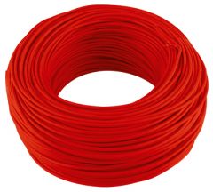 C 100m cable mono 1mm2 rouge BUISARD - 742910