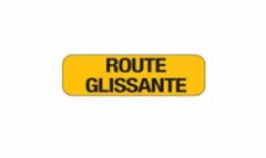 Panneau km 'route glissante' c1 BUISARD - 745297