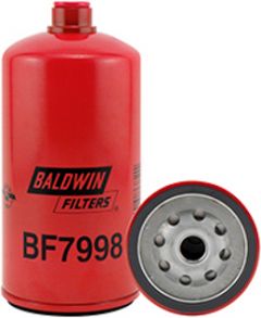 Filtre à carburant séparateur d'eau à visser avec orifice fileté BALDWIN -BF7998