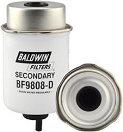 Élément de filtre à carburant secondaire avec drain BALDWIN -BF9808-D