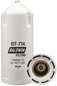 Filtre Hydraulique BALDWIN BT774 - Equivalent SH 66435 HIFI FILTER