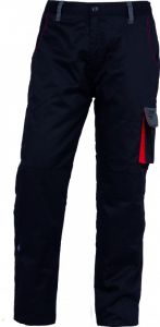 Pantalon de travail chaud Doublé pour hiver D-MACH Noir / rouge DELTA PLUS - DMACHPAWNR0