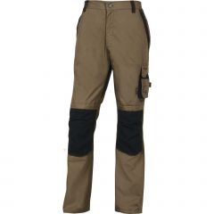 Pantalon de travail Mach spring en coton Beige / noir DELTA PLUS - MSLPABE0