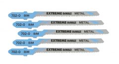 Lame de scie sauteuse métal, alu et cuivre BIM Profondeur de coupe<4mm Attache en T DEWALT - DT2054-QZ