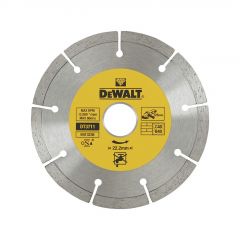 Disque fritté segmenté pour matériaux de construction/béton 125x22.2mm DEWALT - DT3711-QZ