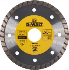 Disque turbo pour matériaux de construction/béton 125x22.2mm DEWALT - DT3712-QZ
