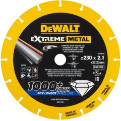 Disque Extreme Métal 230 x x 22 23 x 1 5 mm DEWALT - DT40255-QZ