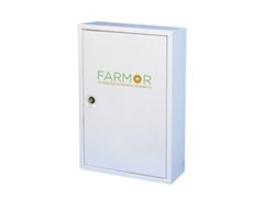 Armoire à pharmacie Farmor 1 porte en tôle vide -ARM4101MV