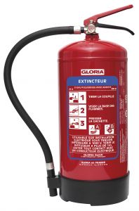 Extincteur à eau - 9 kg GLORIA - 411018