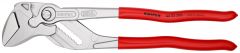 Pince cle 300mm chrome gaine pvc KNIPEX - 8603300
