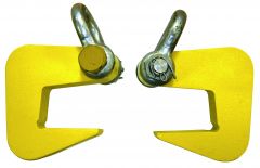 Pince lève-tuyau 2 t /paire ouverture 0-40 mm avec manilles LEVAC - 6097A20LB