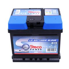 Batterie Voiture 12V 45Ah 400A 207x175x175 mm stecopower - 412