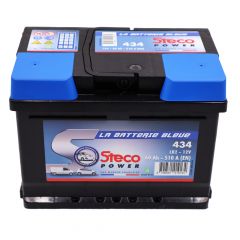Batterie 12v 60ah 510a 242x175x175 gamme bleue stecopower - 434
