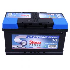 Batterie 12V 80Ah 780A 315x175x175 mm stecopower - 478