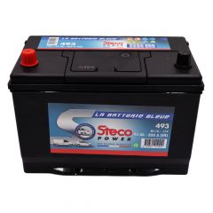 Batterie 12v 95ah 800a 303x175x227 gamme asiatique stecopower - 493