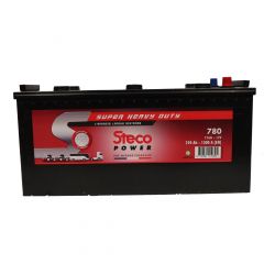 Batterie 12V 225Ah 1300A 518x273x240 Gamme Super Heavy Duty STECOPOWER - 780