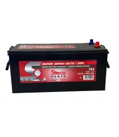 Batterie 12V 240Ah 1300A 518x273x240 Super heavy Duty stecopower - 783