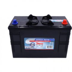 Batterie 12v 110ah 800a 345x173x233 gamme bleue heavy duty stecopower - 914