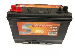 Batterie 95 ah (20h) 302x172x220 gamme steco décharge lente stecopower - sp27dl