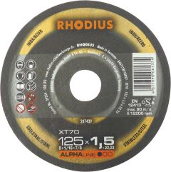 Lot 10 disques tronc. 1.5mm d.125 RHODIUS - 14148