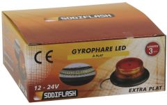 Gyrophare led extra plat double flash SODIFLASH - 16310