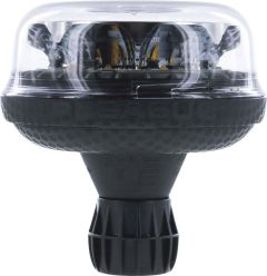 Gyrophare led rotatif/flash/double flash cabochon transparent CEA - 79450