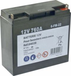 Batterie p/ booster 04025 SODISTART - 04028