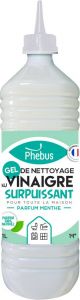 Bidon 1l gel de nettoyage au vinaigre (menthe) 14 degres PHEBUS - 58287