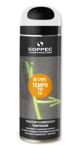 TRACEUR DE CHANTIER SOPPEC BLANC FLUO TEMPORAIRE 2-8 SEMAINES - 141600