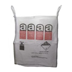 Sac à gravats 1 m3 type BIG BAG pour déchets amiantés - BBNE115PEA