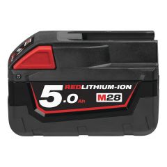 Batterie Milwaukee M28 Red Lithium 5.0 Ah 28V Li-ion- 4932430484