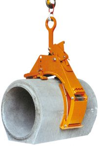Benne preneuse de tuyau beton eichinger 1 T Automatique levage et pose en tranchées-10641