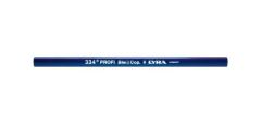 Crayon de charpentier graphite-copiant bleu 24 cm en boîte de 100 LYRA - 4342103