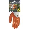 GANTS DELTA PLUS TRICOT POLYESTER / PAUME NITRILE - DPVE715OR00
