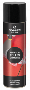 Bombe aérosols nettoyant colles et mastics 500 ml SOPPEC - 900134